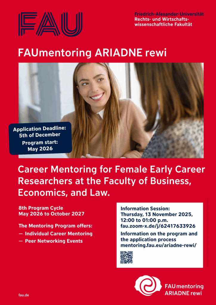 Poster advertising start of application process ARIADNErewi